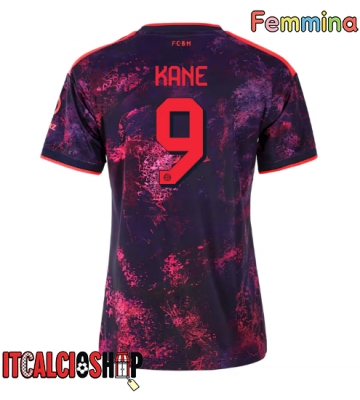 Bayern Munich Harry Kane #9 Terza Maglia Femmina 2026-27 Manica Corta